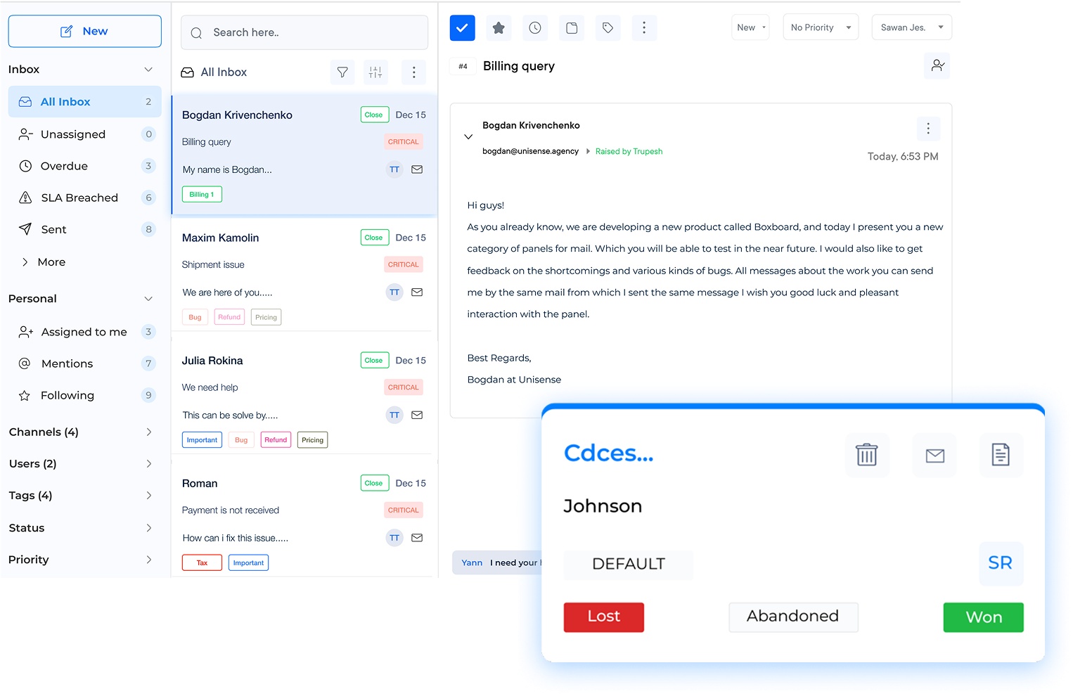 Sales Management Software for Enterprise