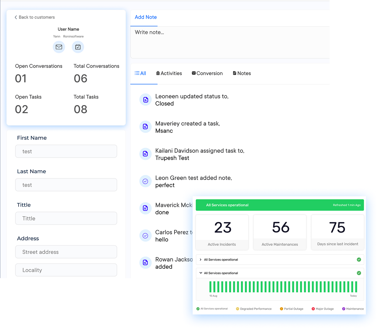 Help Desk Software For Insurance Companies Businesses Insurance (Help Desk) Dashboard 1