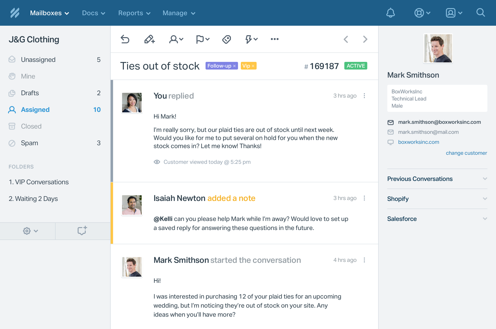 Helpscout Help Desk Software