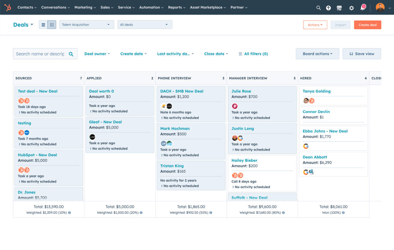 HubSpot Sales Engagement Platform