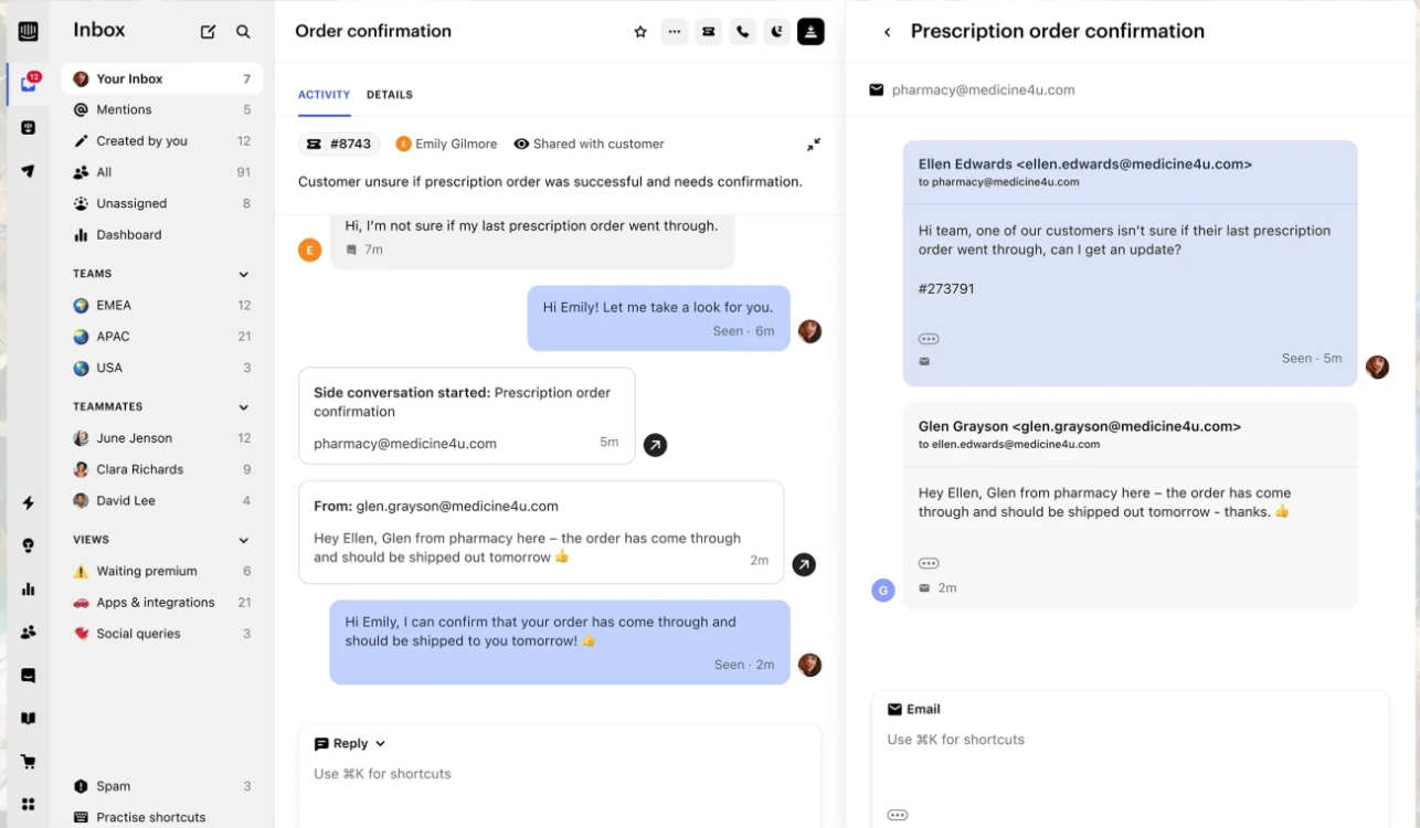 Intercom Omnichannel Communication Software