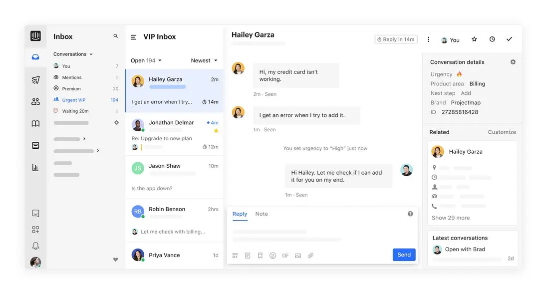 Intercom Sales Enablement Software