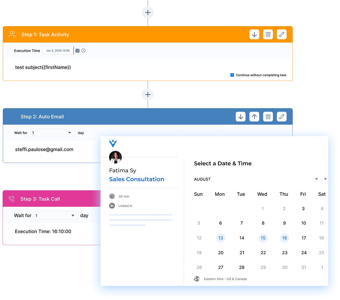 Lead Management Software Tools Paltform Dashboard 1