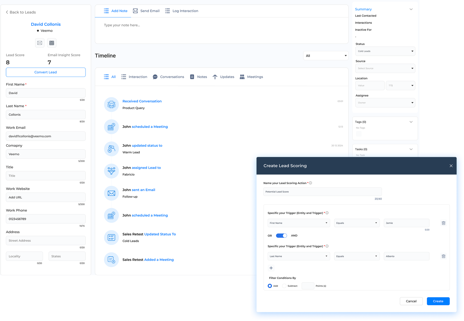 Lead Scoring Software