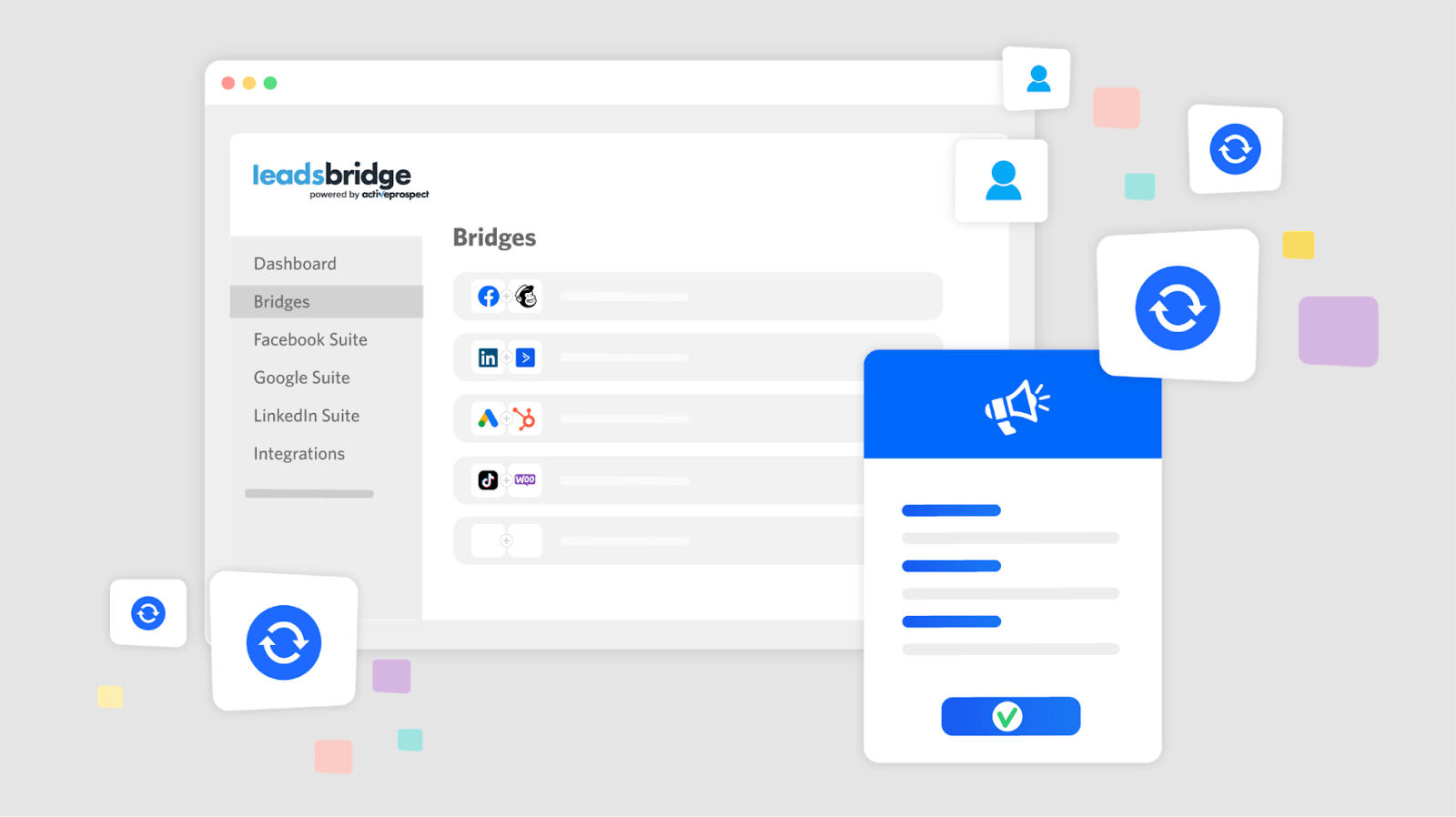 LeadsBridge Lead Generation Tool
