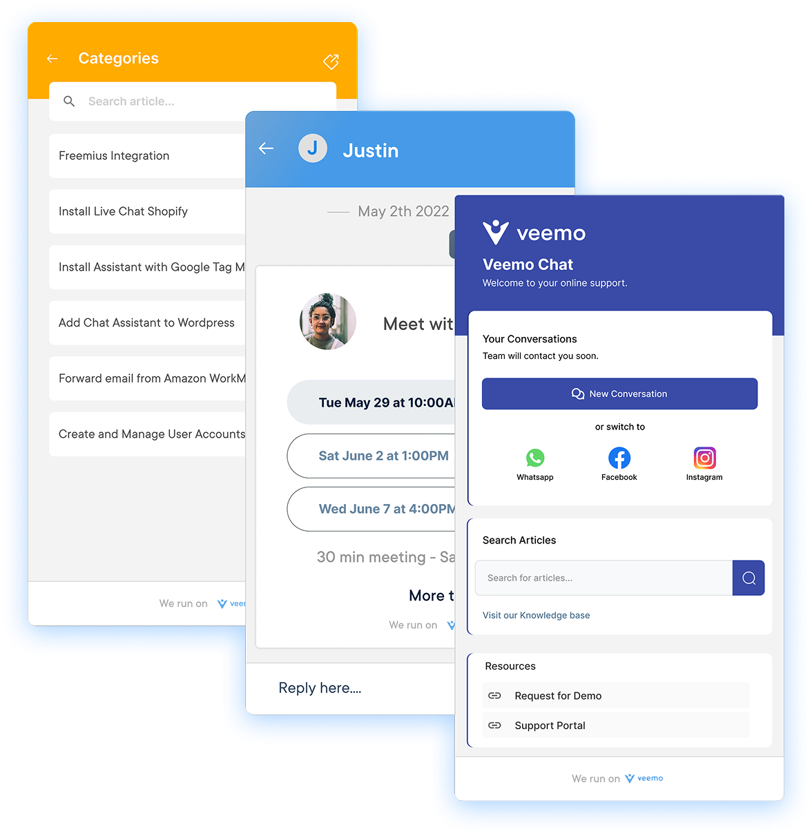 Live Chat for Real Estate Dashboard 1