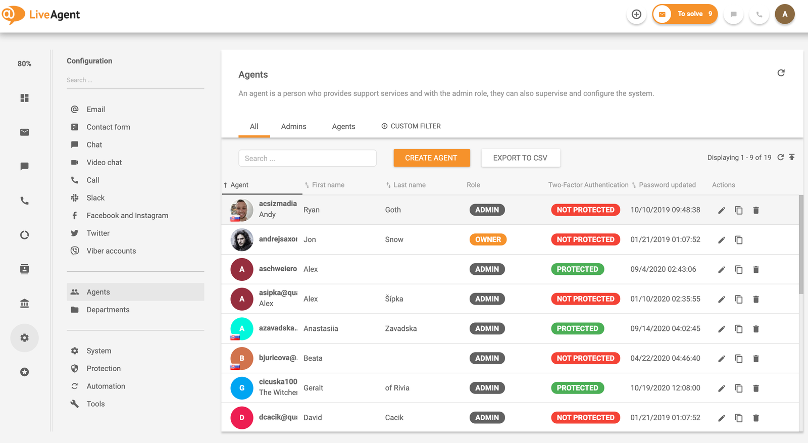 LiveAgent Omnichannel Customer Service Software