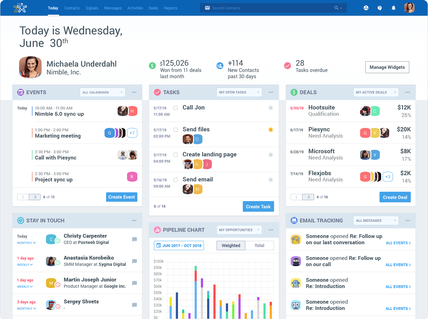 Nimble CRM