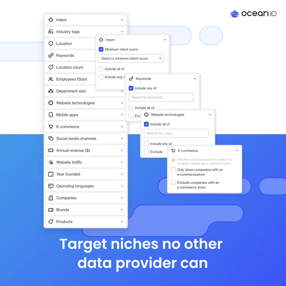 Ocean.io Lead Generation Tool