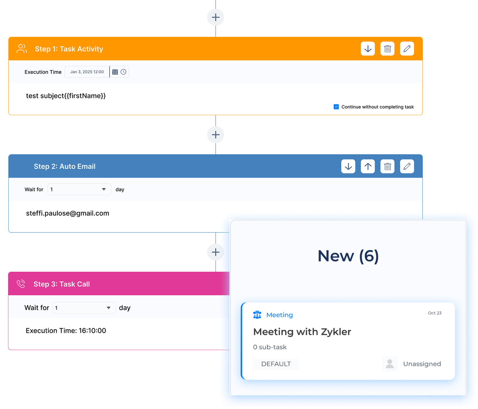 Retail CRM Dashboard 2