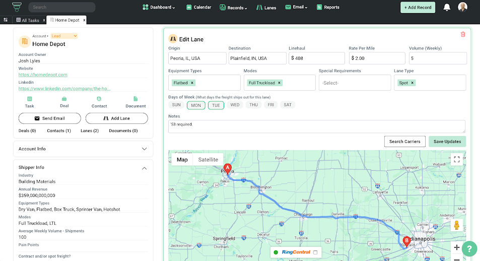 SalesDash Sales Tracking Software
