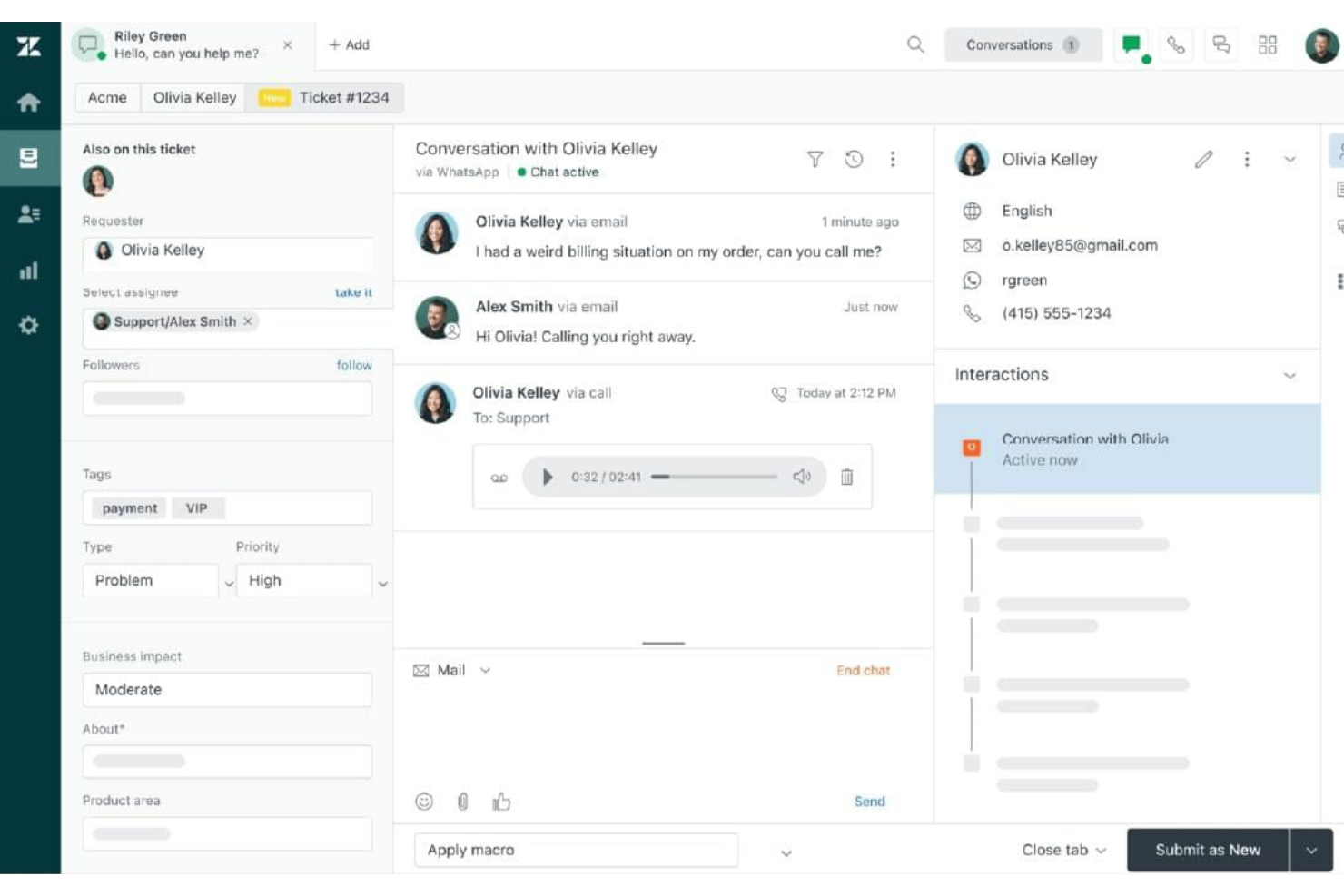 Zendesk Customer Service Software