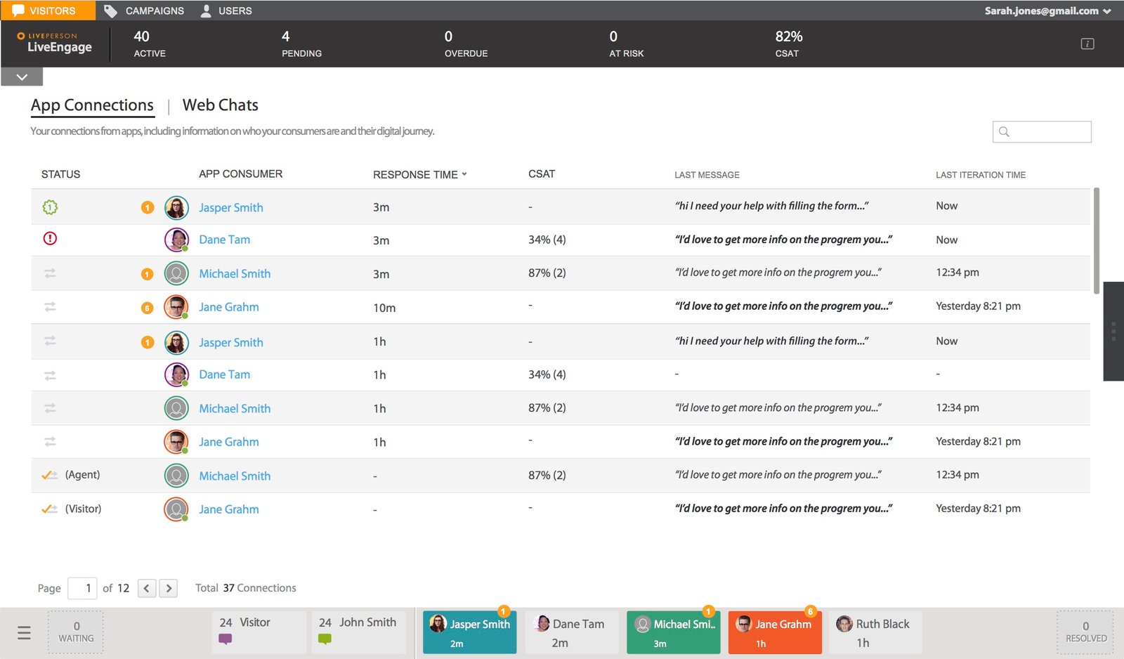 Live Person Customer Engagement Software