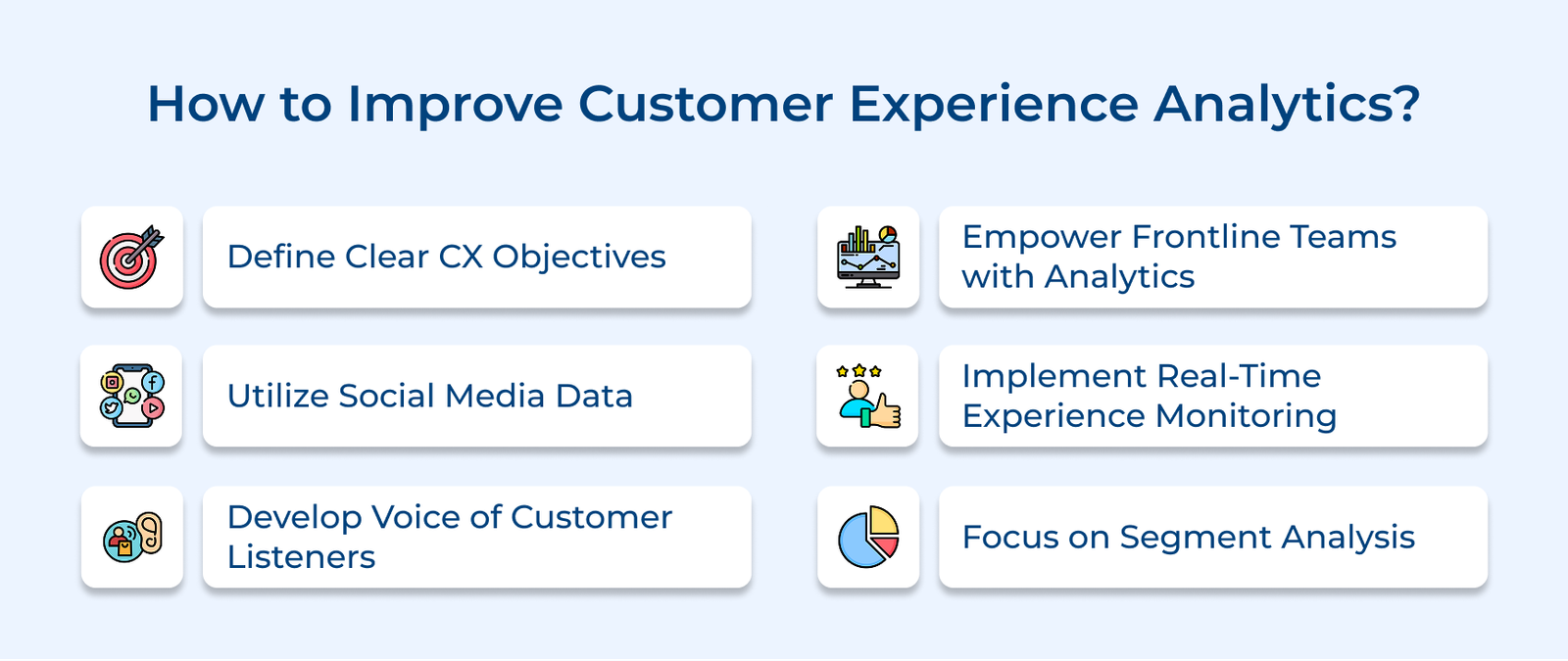 How to Improve Customer Experience Analytics