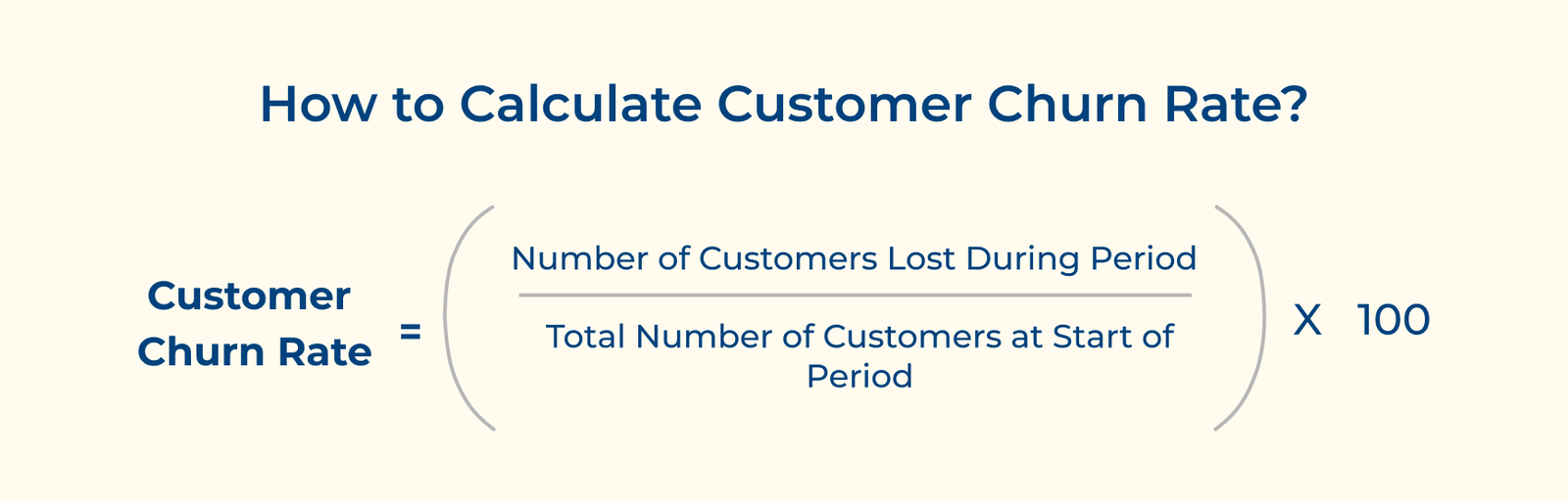 How to Calculate Customer Churn Rate How to Calculate Customer Churn Rate