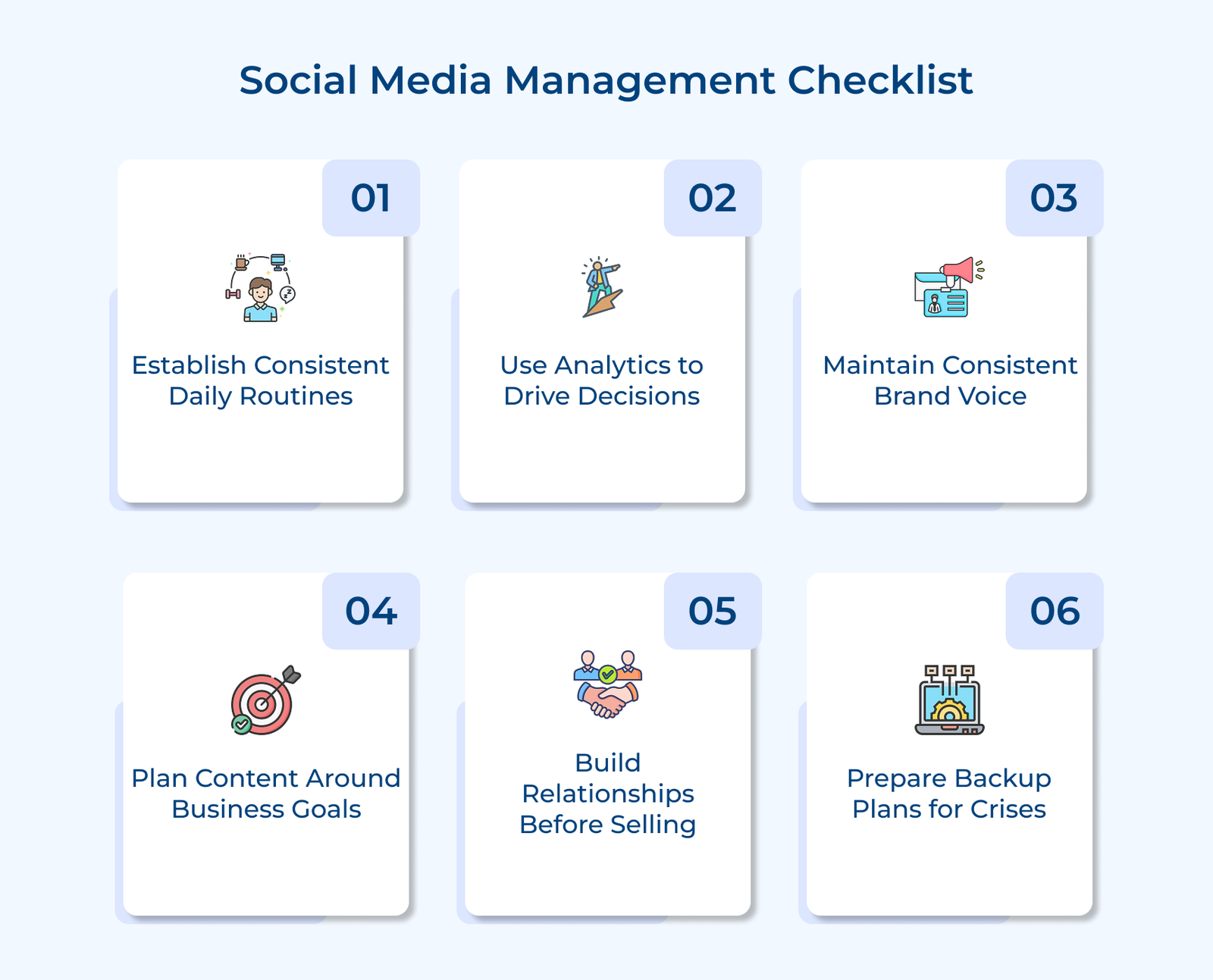 Social Media Management Checklist Social Media Management Checklist