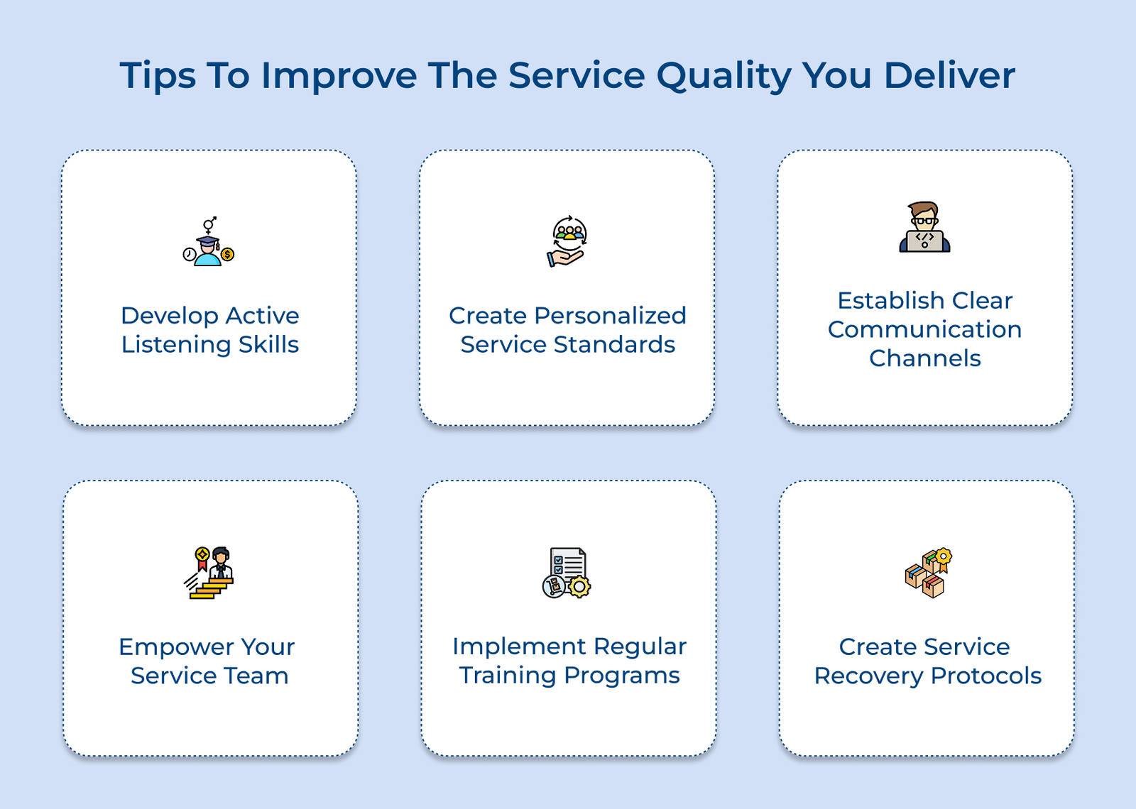 Tips To Improve The Service Quality You Deliver Tips To Improve The Service Quality You Deliver