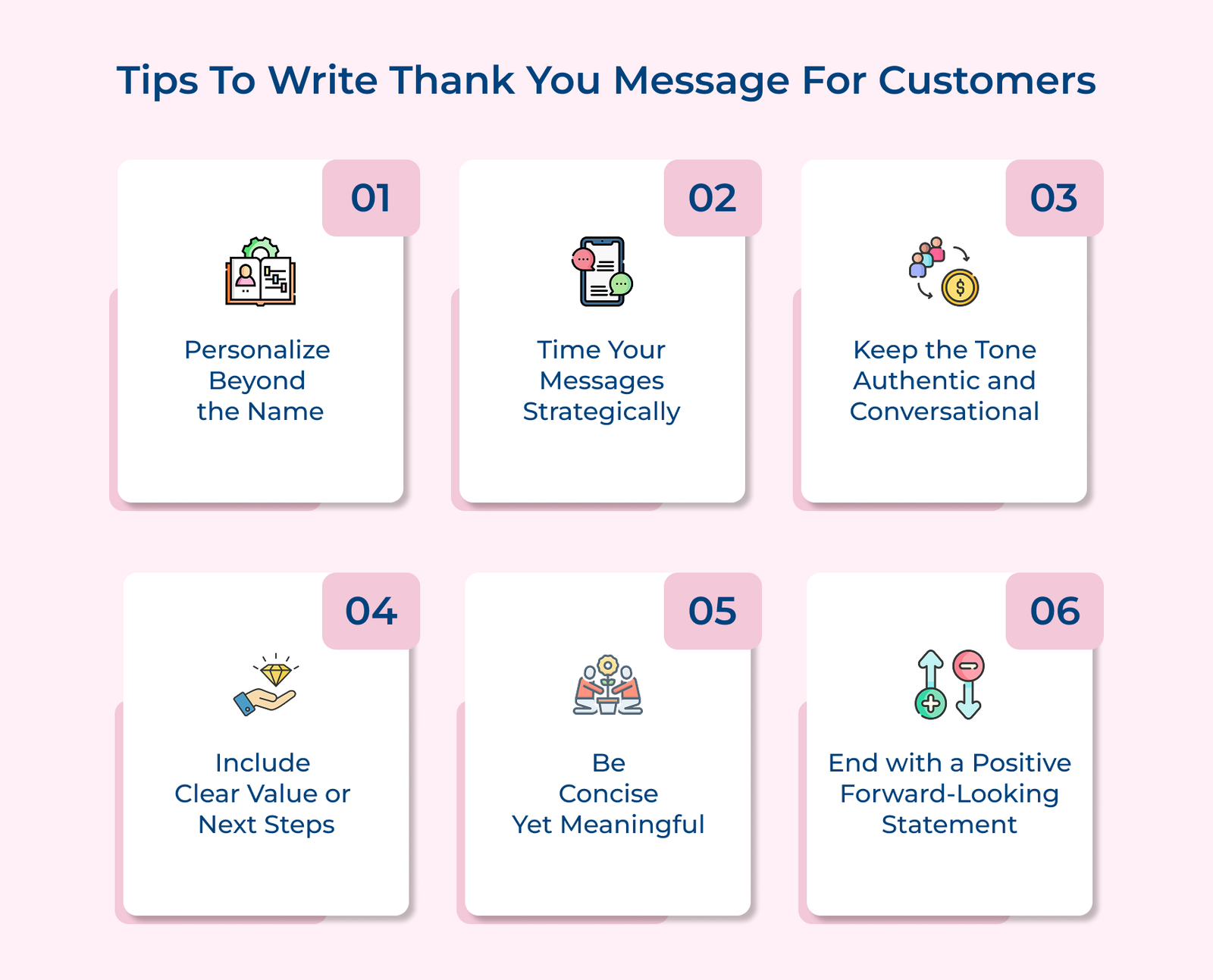 20+ Creative Ideas for Crafting Customer Thank You Messages