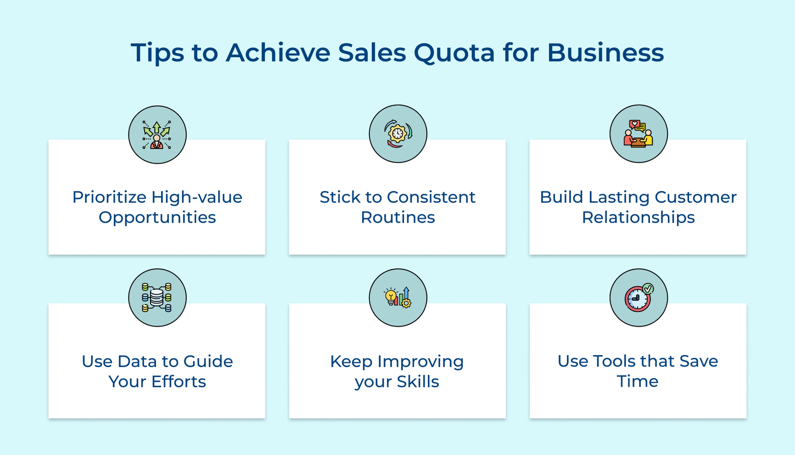 Tips to Achieve Sales Quota for Business Tips to Achieve Sales Quota for Business