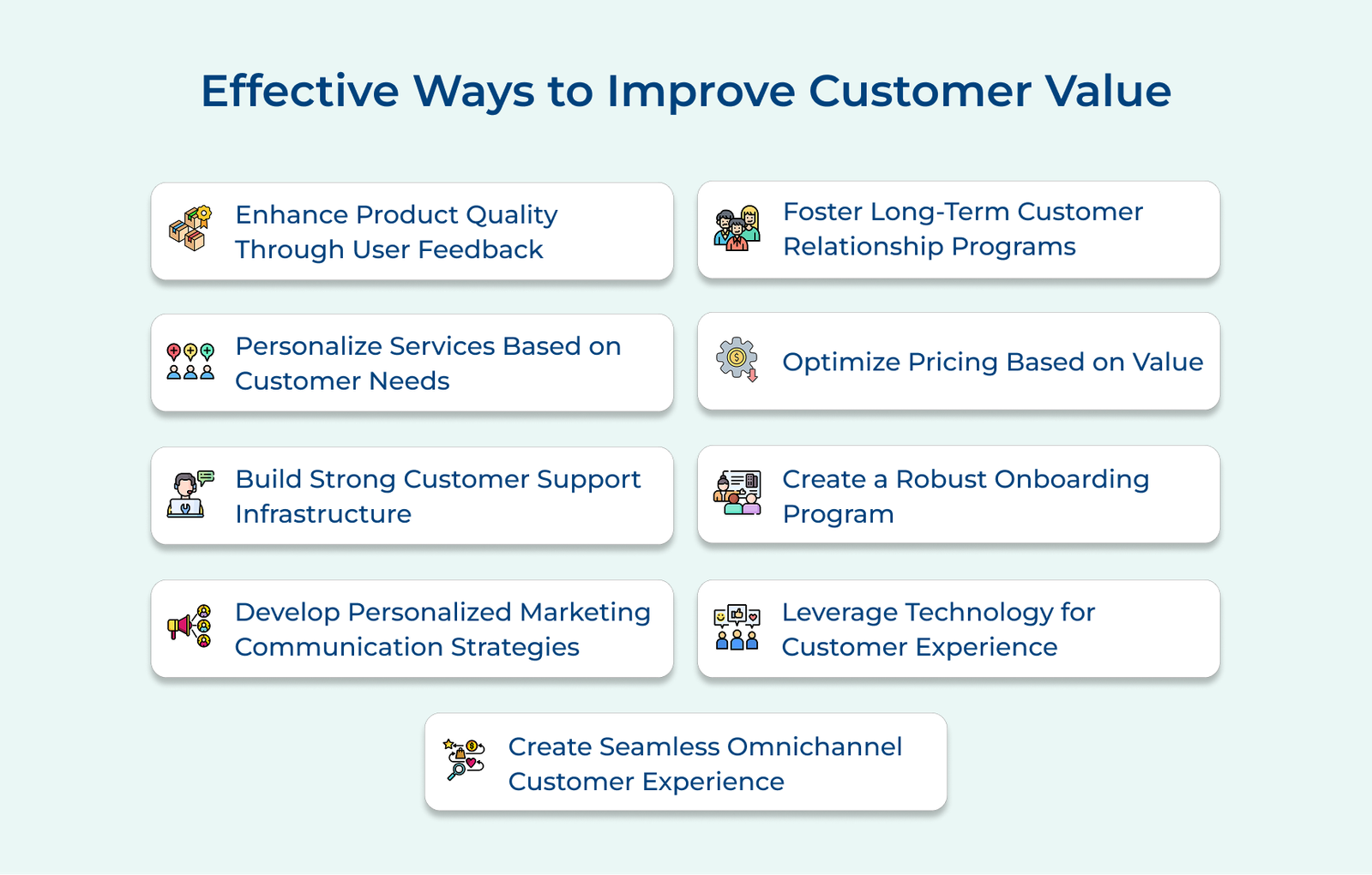 Effective Ways to Improve Customer Value Effective Ways to Improve Customer Value