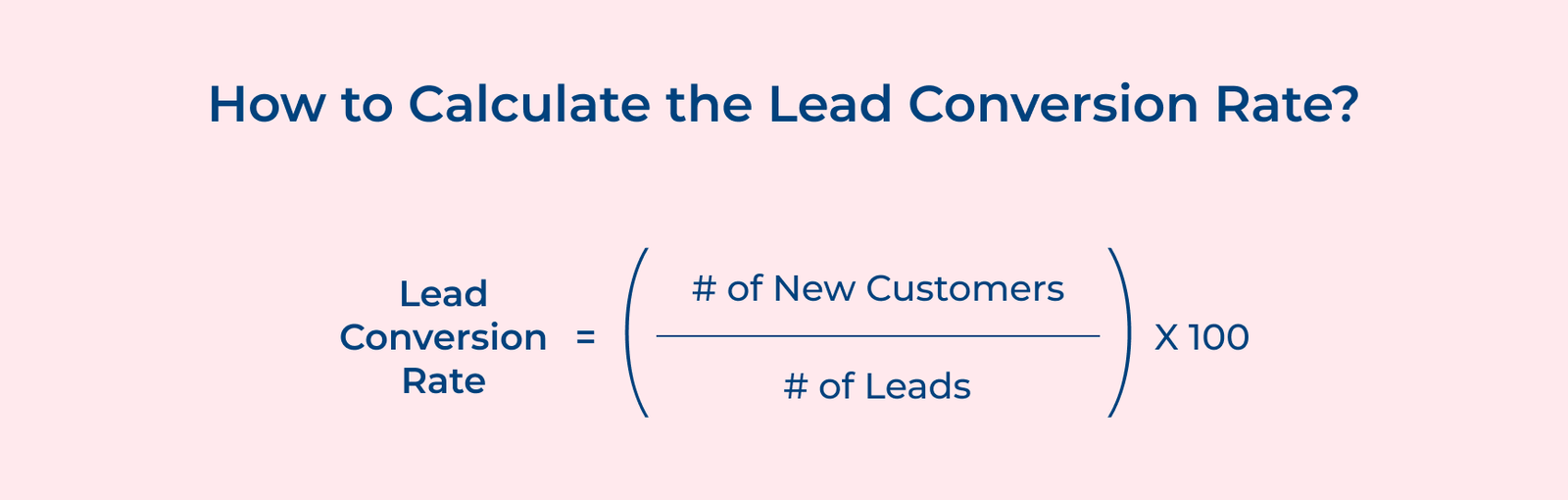 How to Calculate the Lead Conversion Rate How to Calculate the Lead Conversion Rate